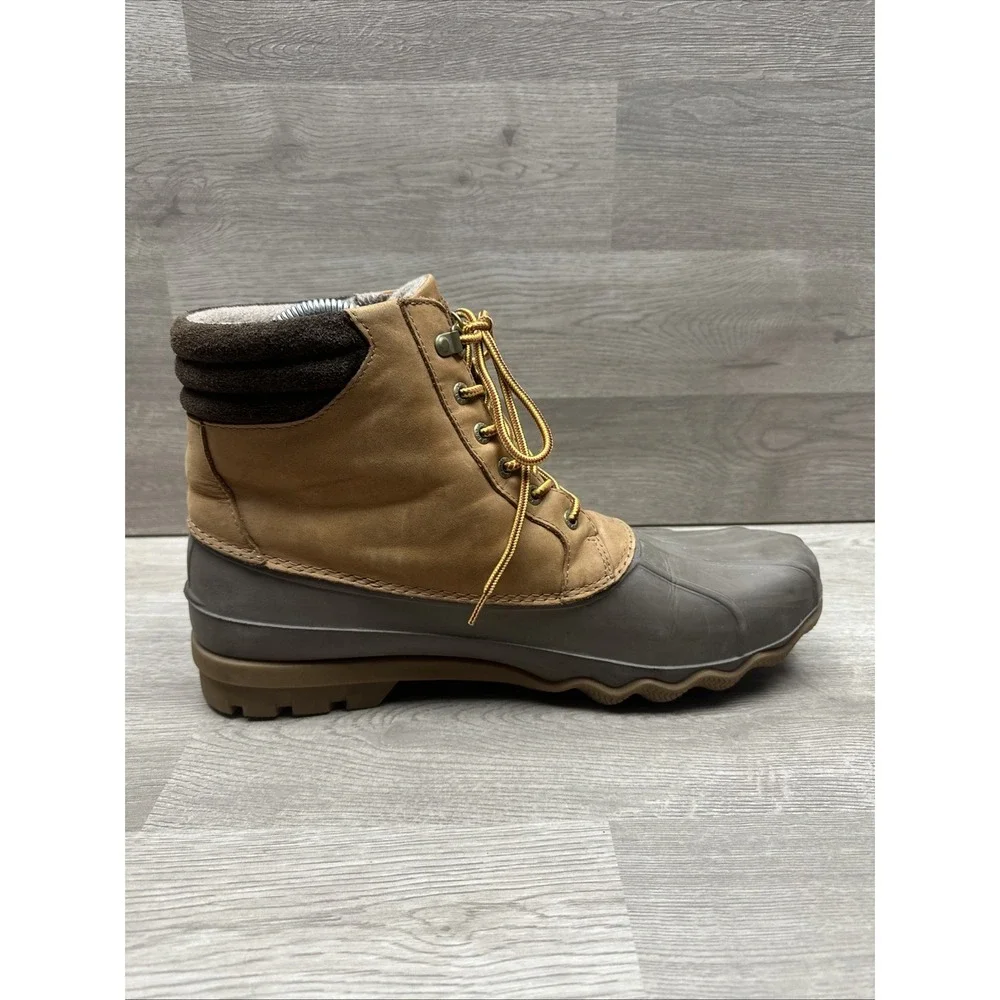 Sperry Top-Sider Men's Avenue‎ Duck Boot Tan Brown Size 13M STS12126 Very Nice